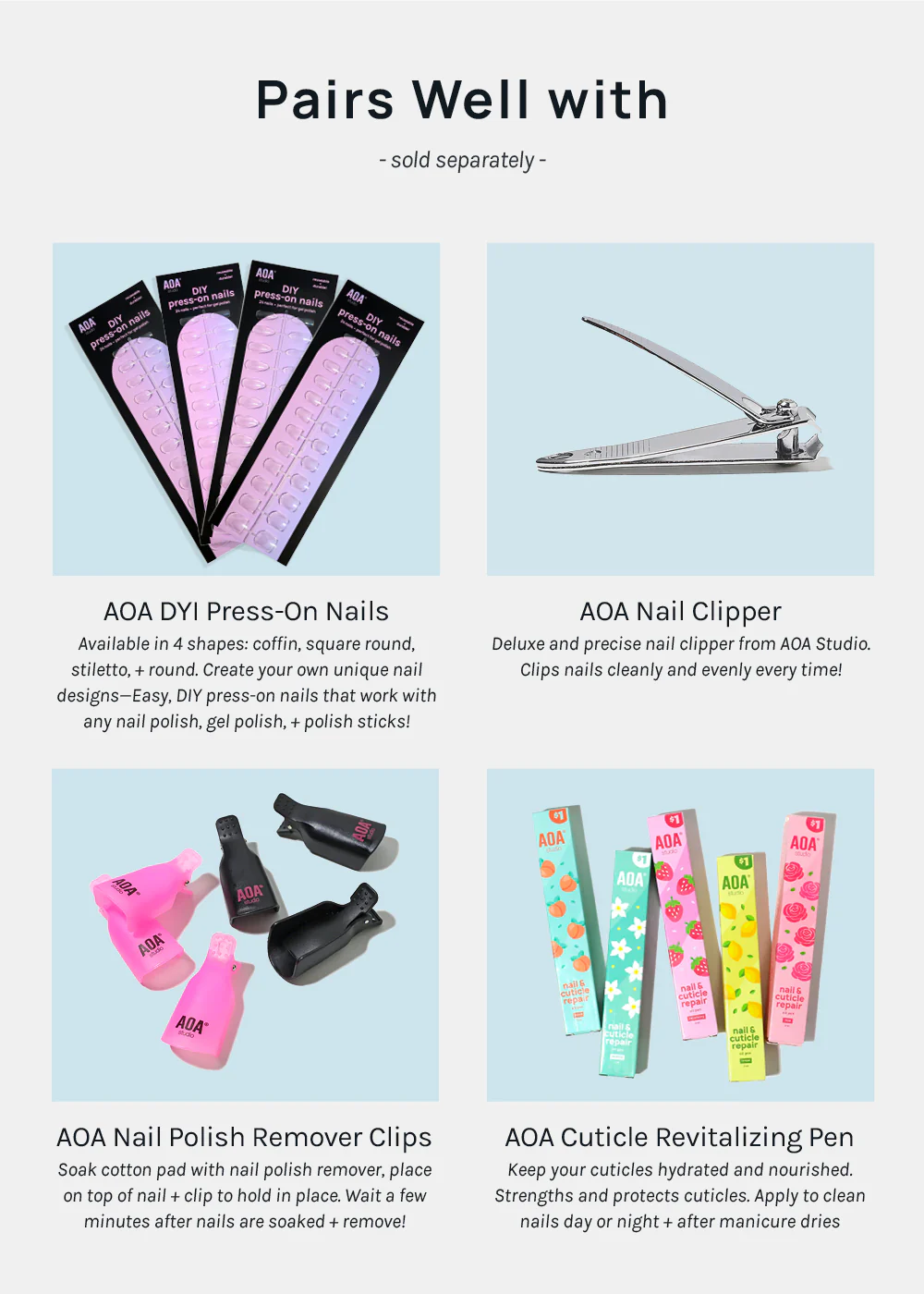 AOA Paw Paw Gel Polish Strips: Glamstar - Image 8