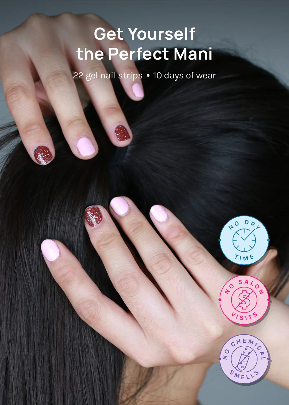 AOA Paw Paw Gel Polish Strips: Sweet Talker - Image 2