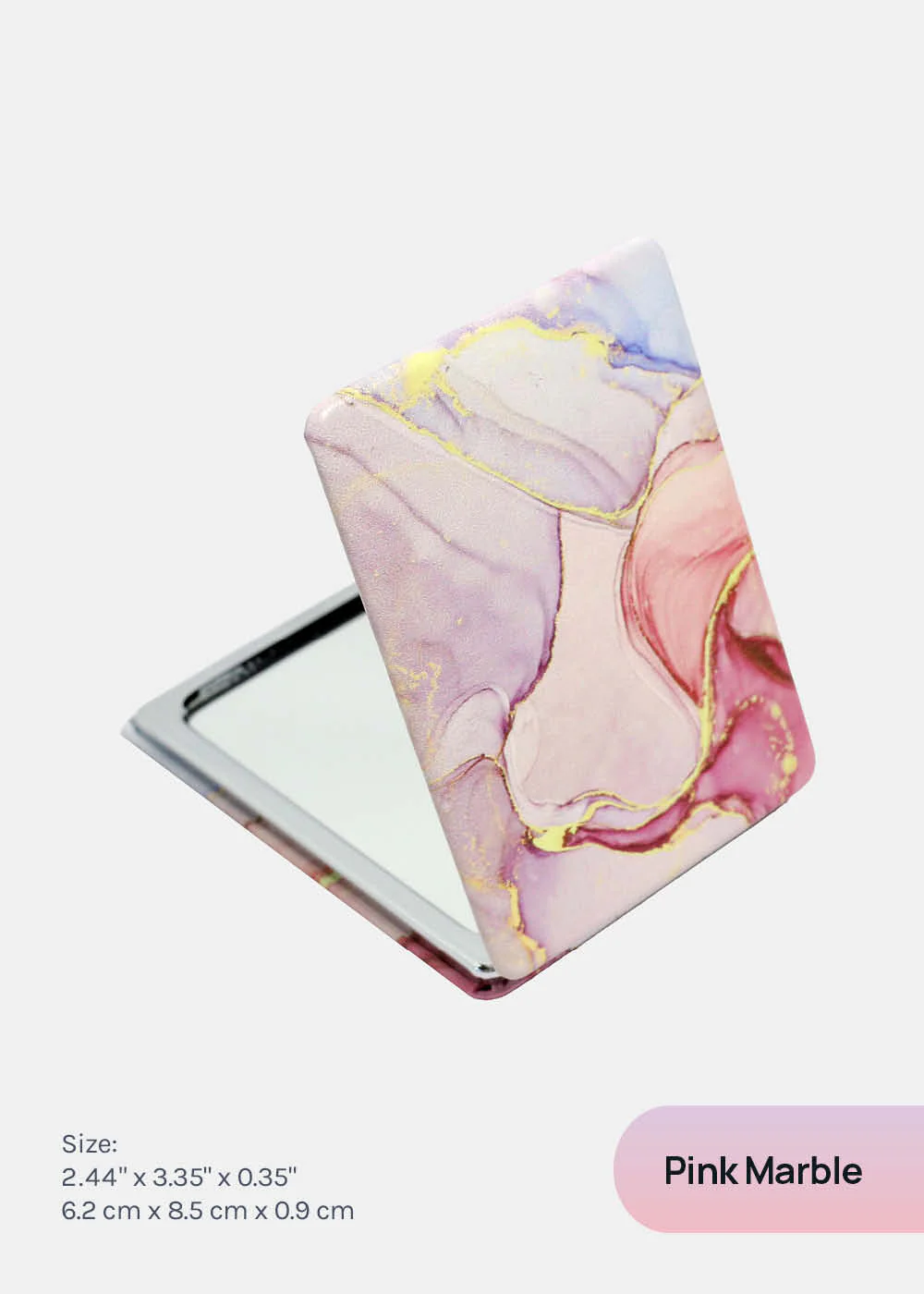 AOA Paw Paw Magnifying Double-Sided Compact Mirror - Rectangular - Image 11