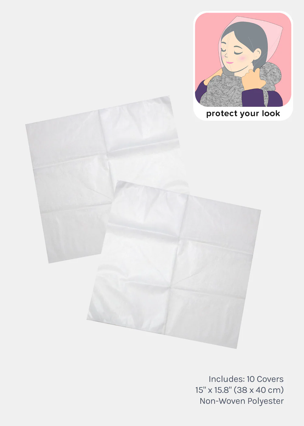 AOA Perfect Hair + Makeup Protective Covers