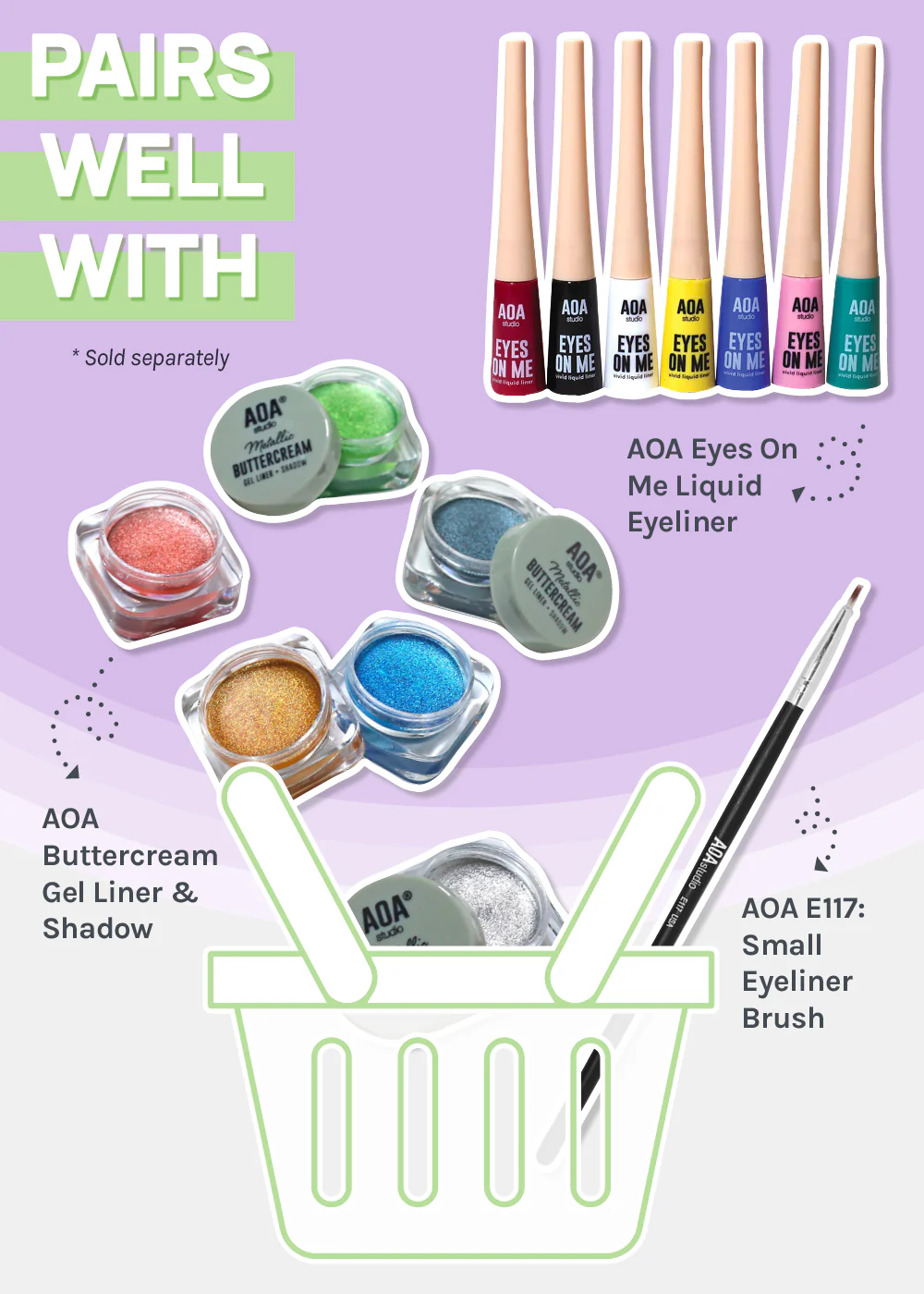 AOA Perfect Winged Eyeliner Sticker Templates - Image 7