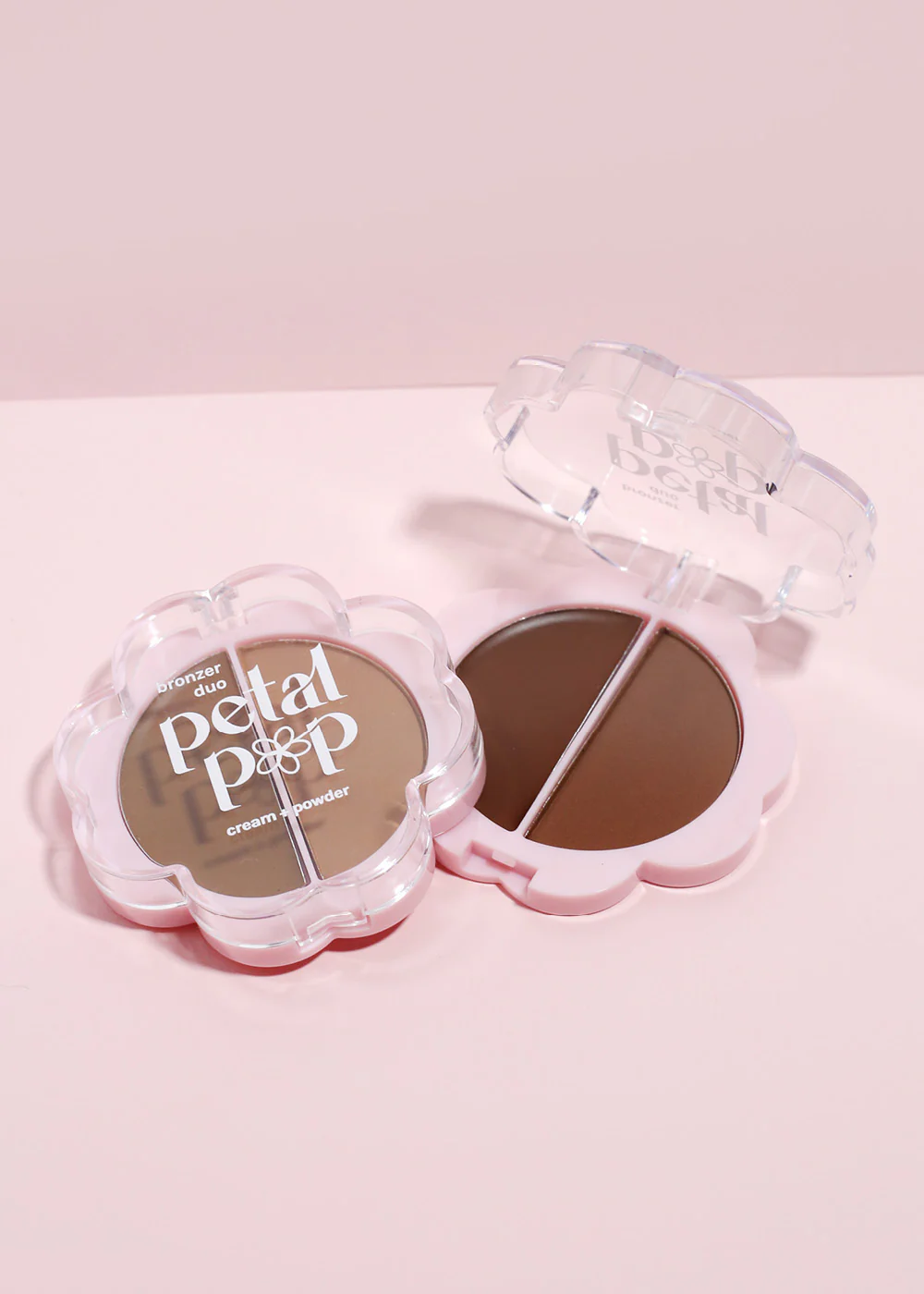 AOA Petal Pop Bronzer Duo Cream + Powder
