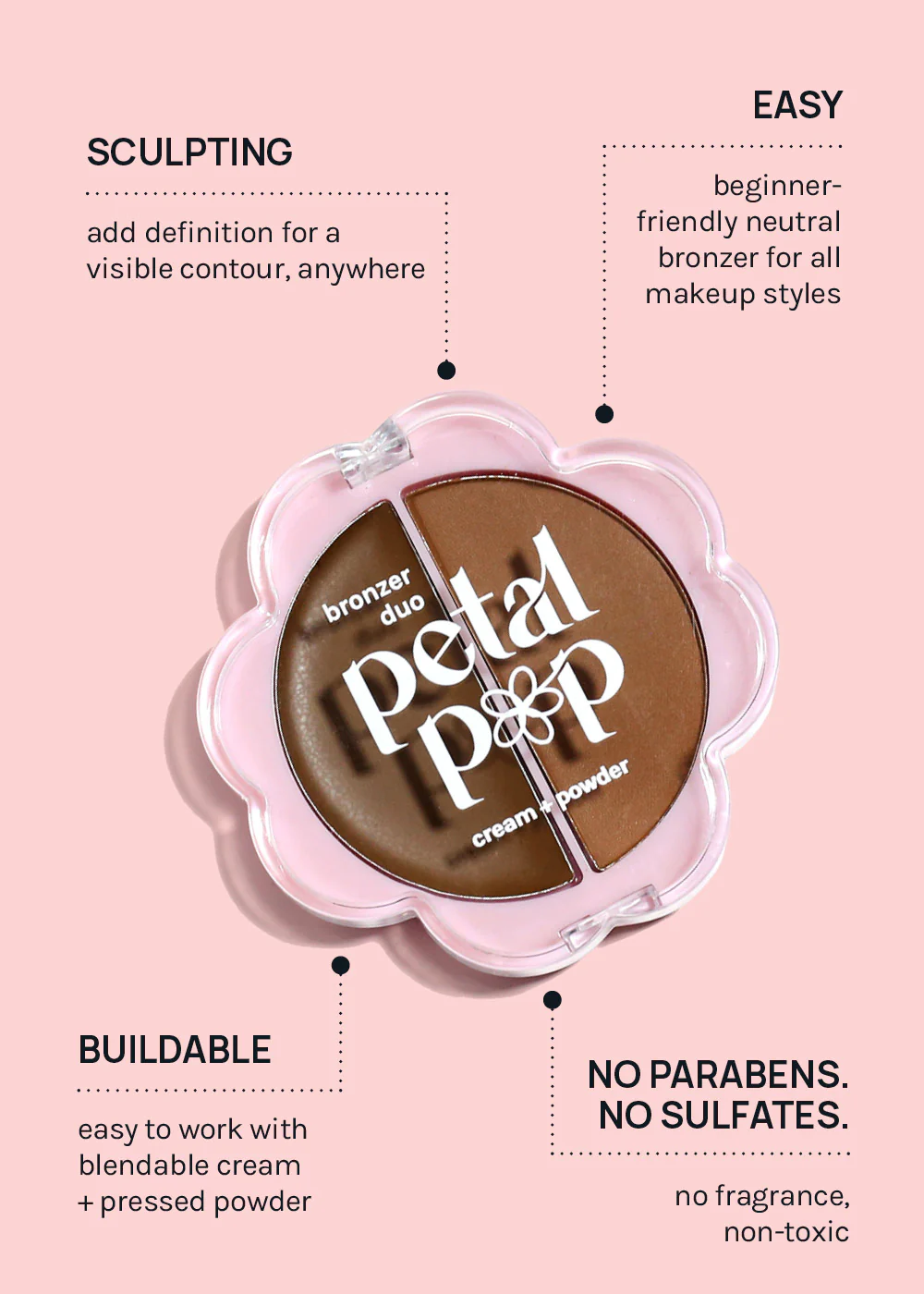 AOA Petal Pop Bronzer Duo Cream + Powder - Image 4