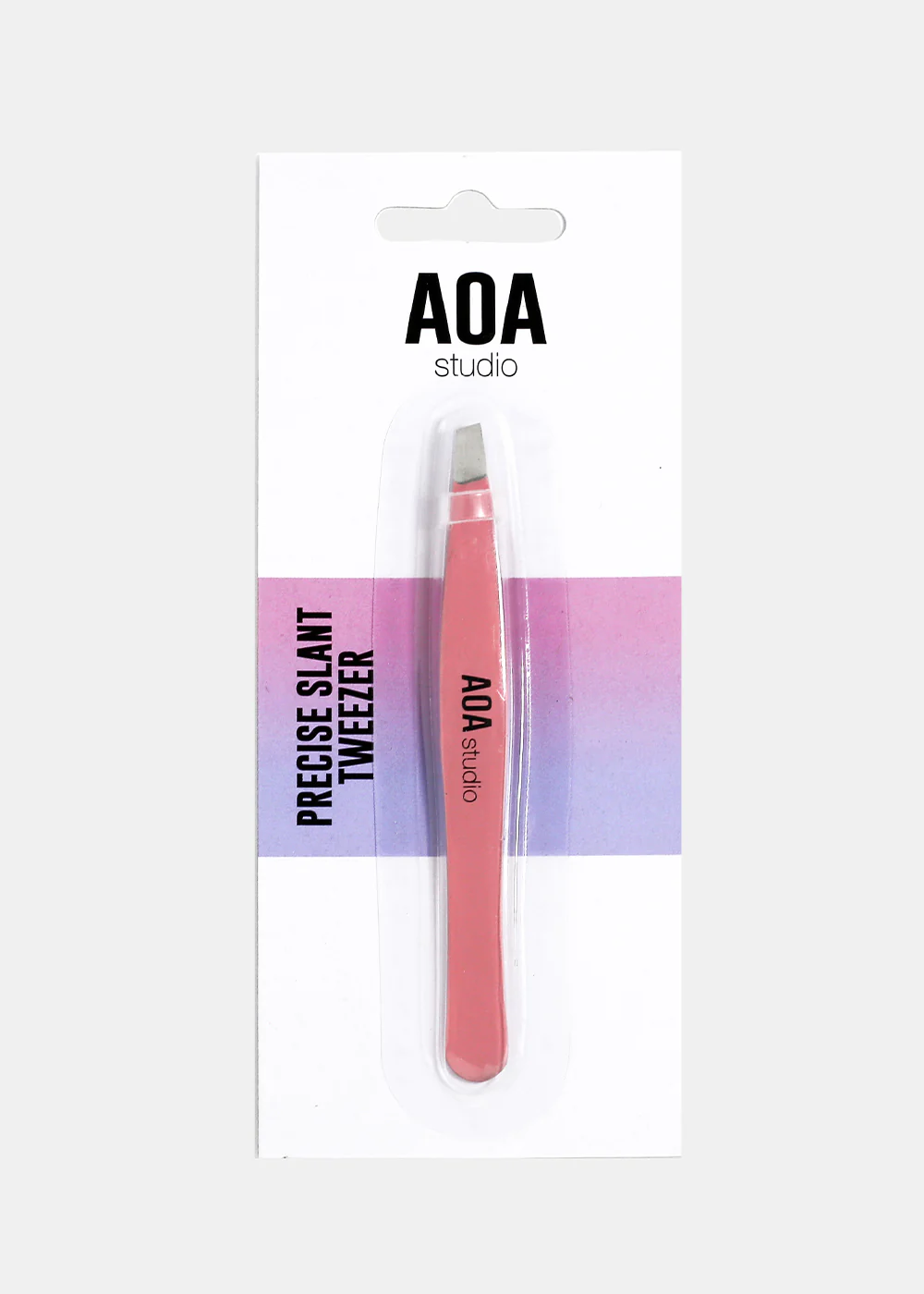 AOA Precision Slant Tweezer - Pink - Image 2