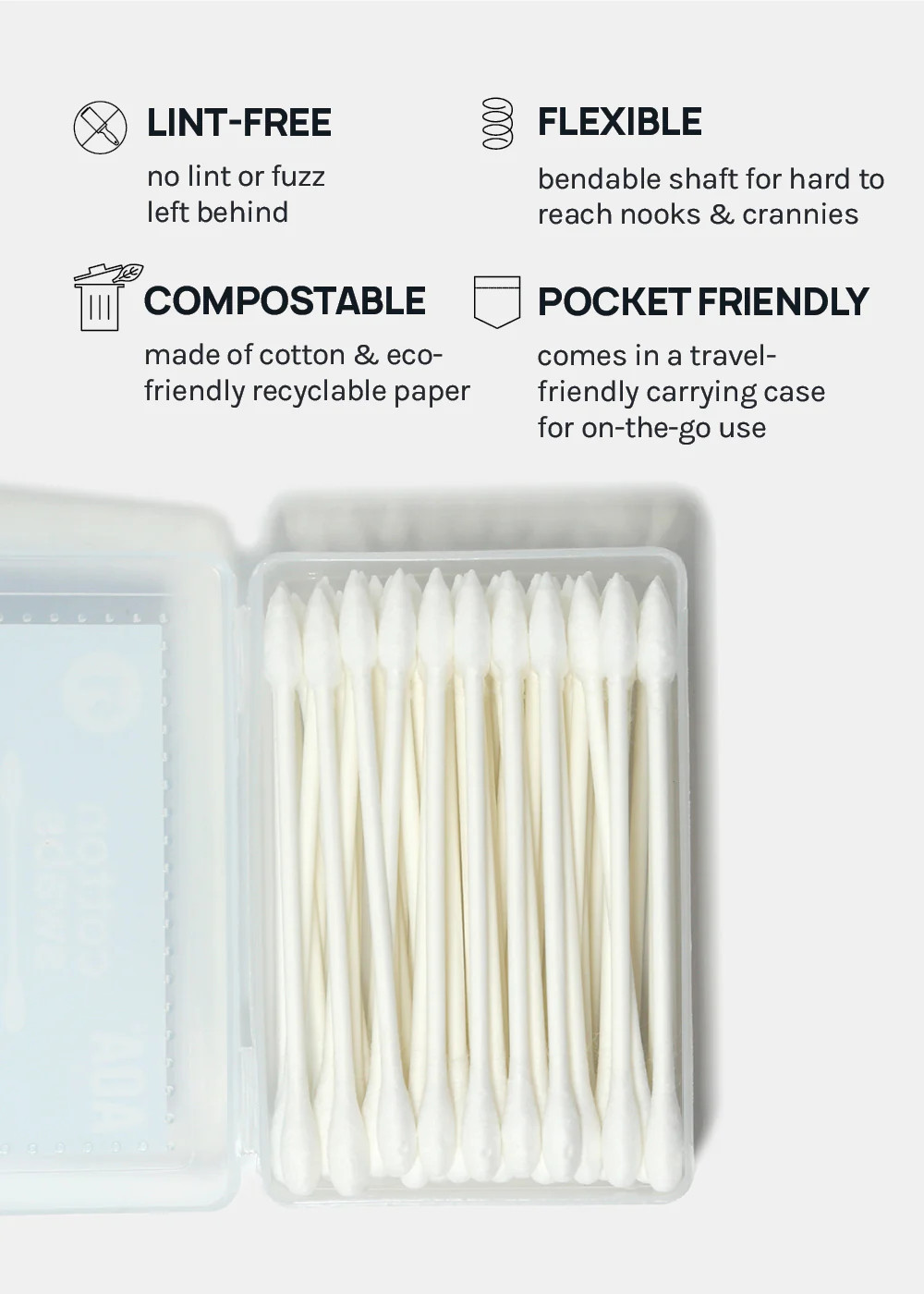 AOA Precision Tip Cotton Swabs - Image 4