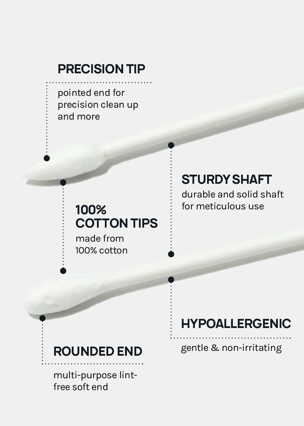 AOA Precision Tip Cotton Swabs - Image 5