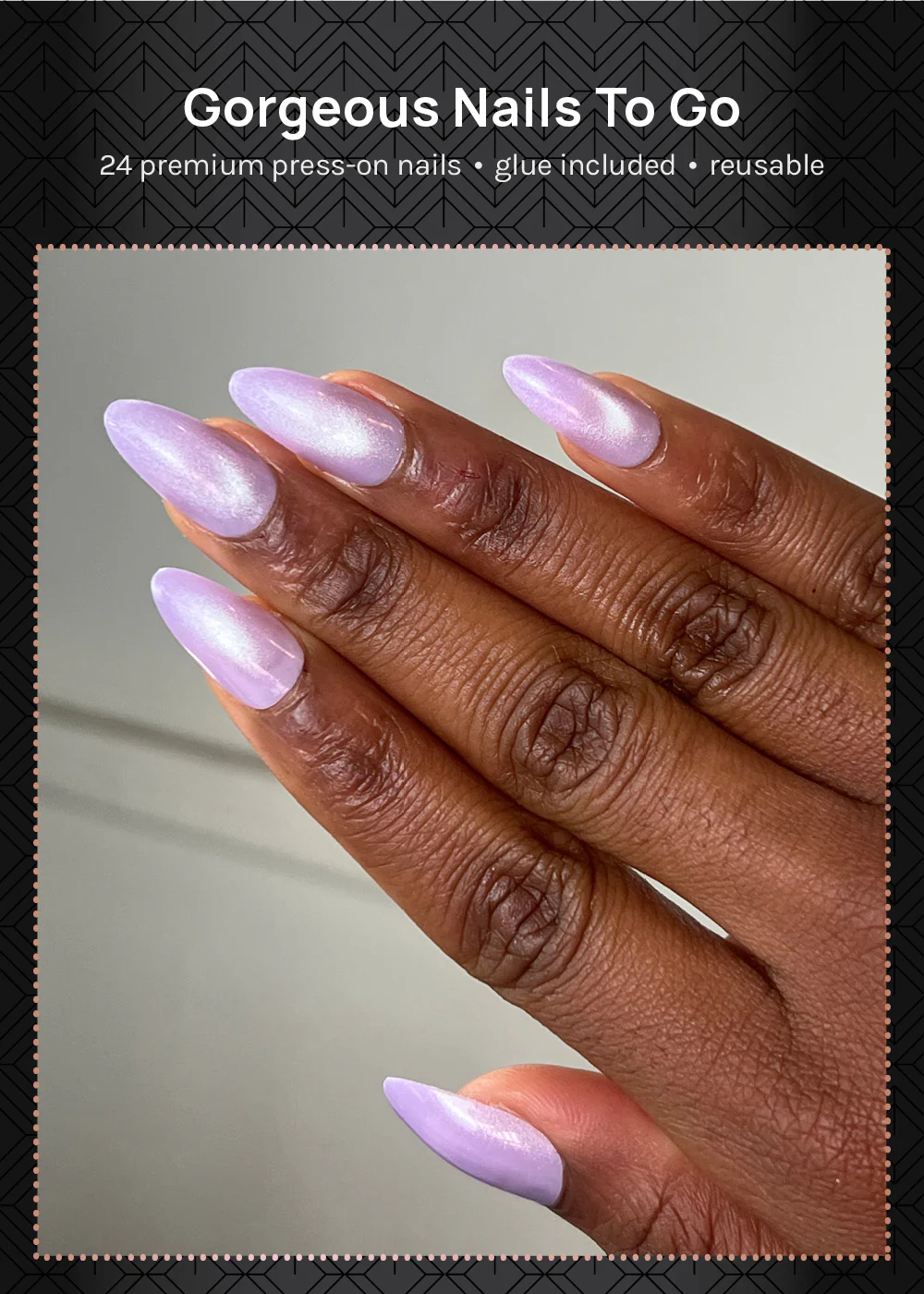 AOA Pro Press-On Nails: Berry Spritz - Image 2