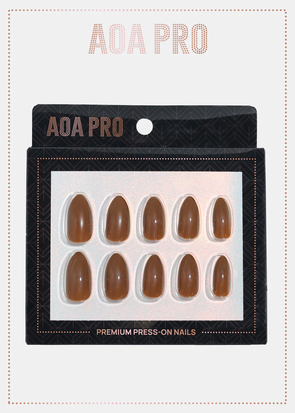 AOA Pro Press-On Nails: Cold Brew