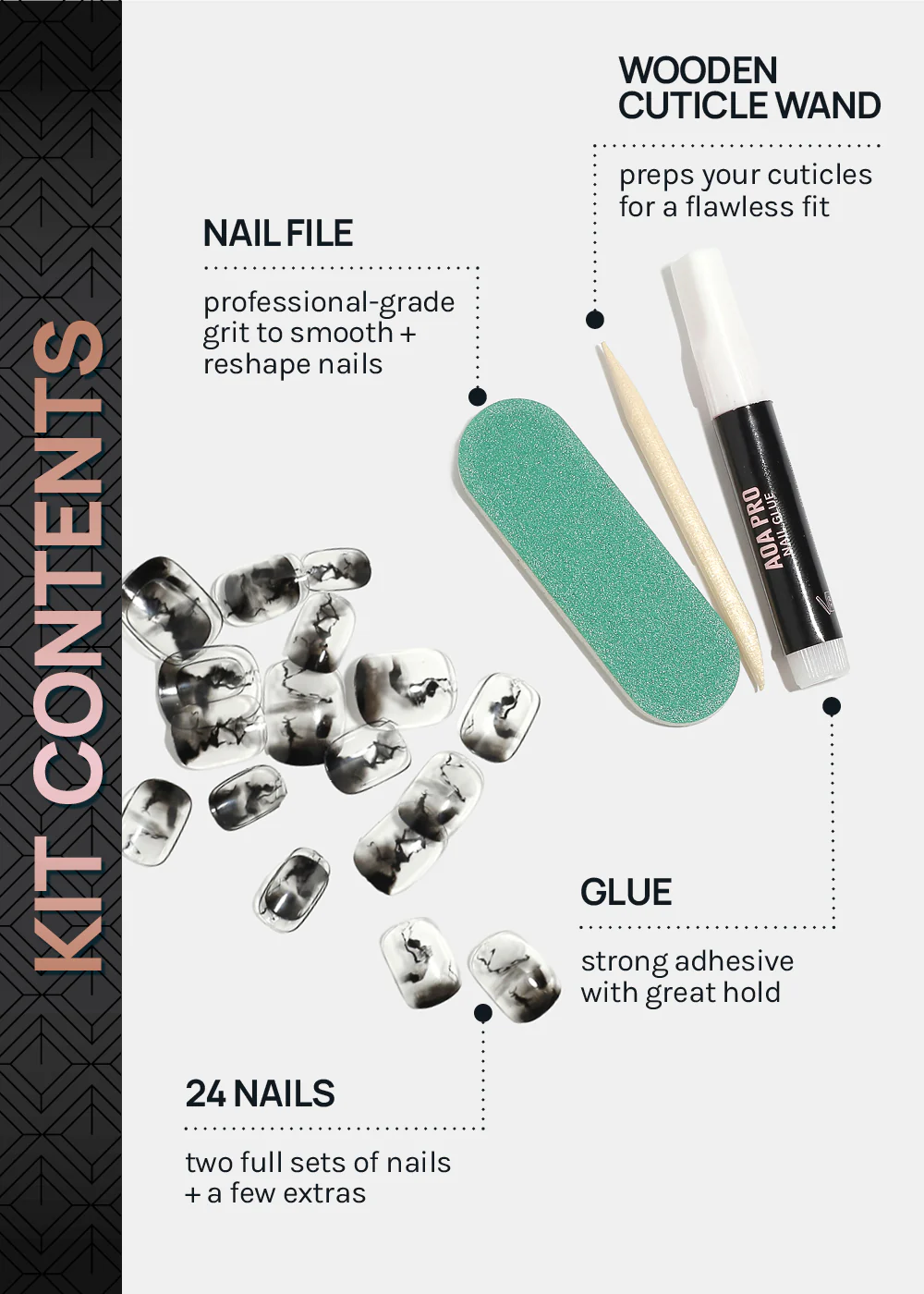 AOA Pro Press-On Nails: Dark Cloud - Image 5