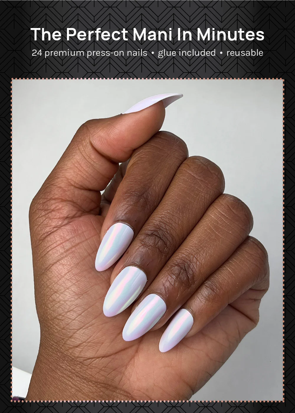 AOA Pro Press-On Nails: Opal - Image 2