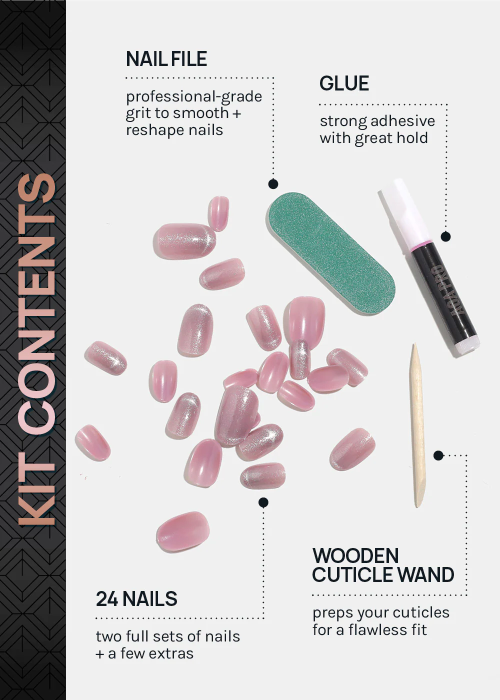 AOA Pro Press-On Nails: Ou-La-La - Image 4