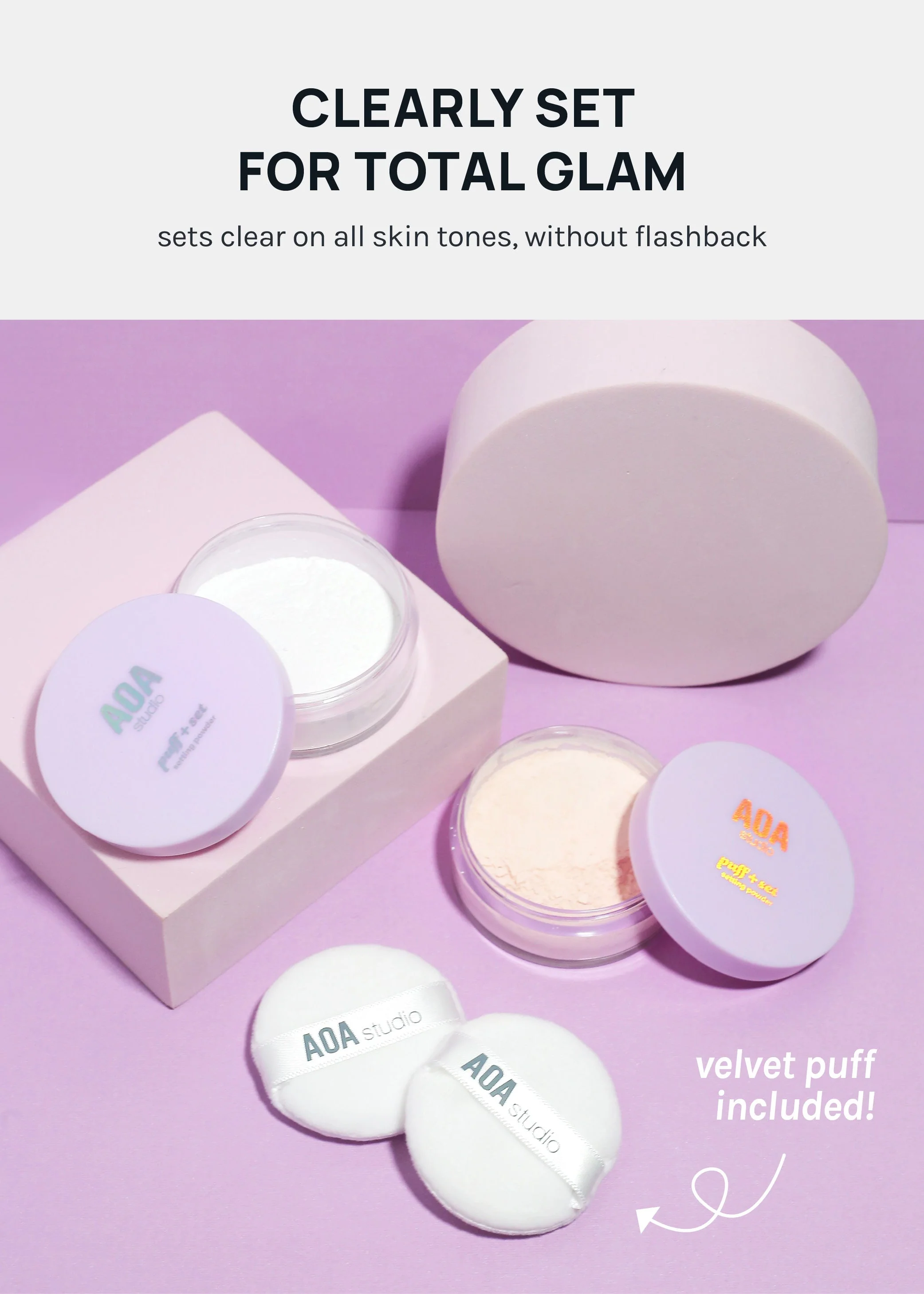 AOA Puff + Set Setting Powder - Image 3