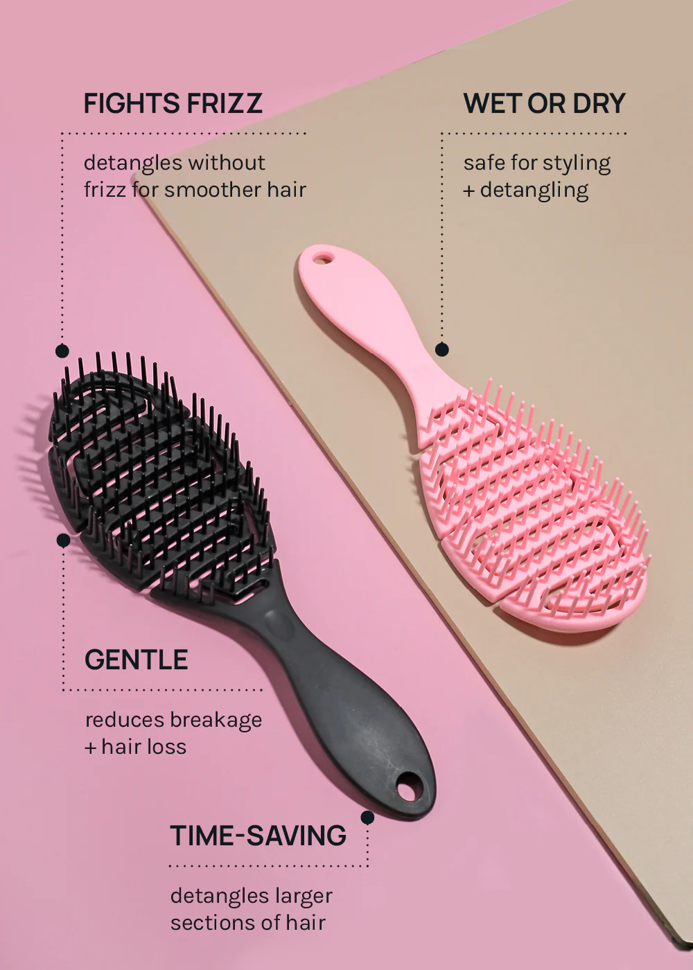 AOA Quick-Dry Hair Brush - Image 3