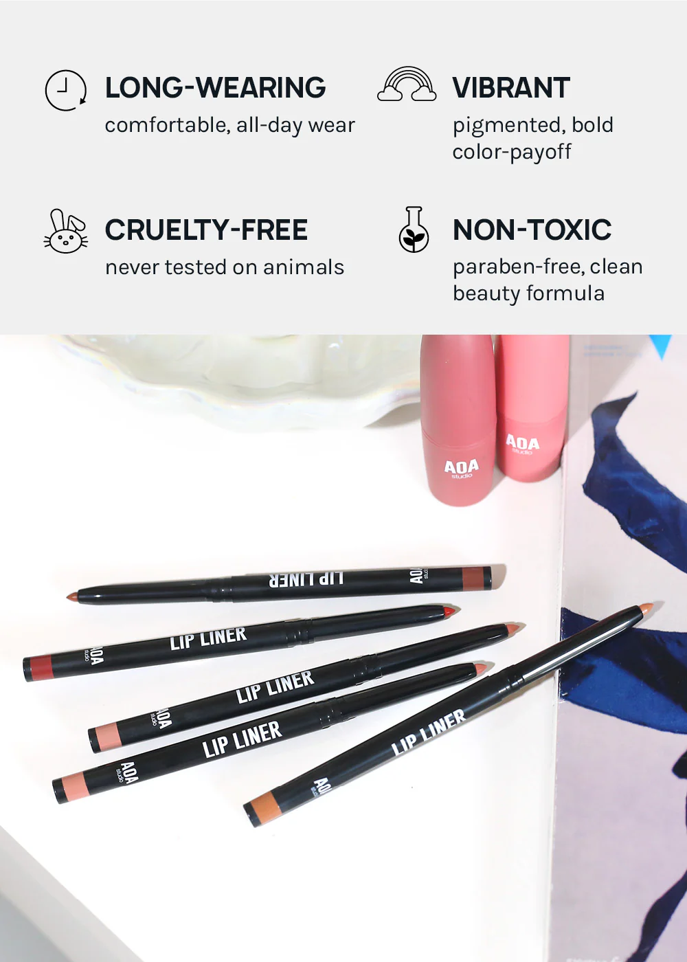 AOA Retractable Lip Liner - Image 5