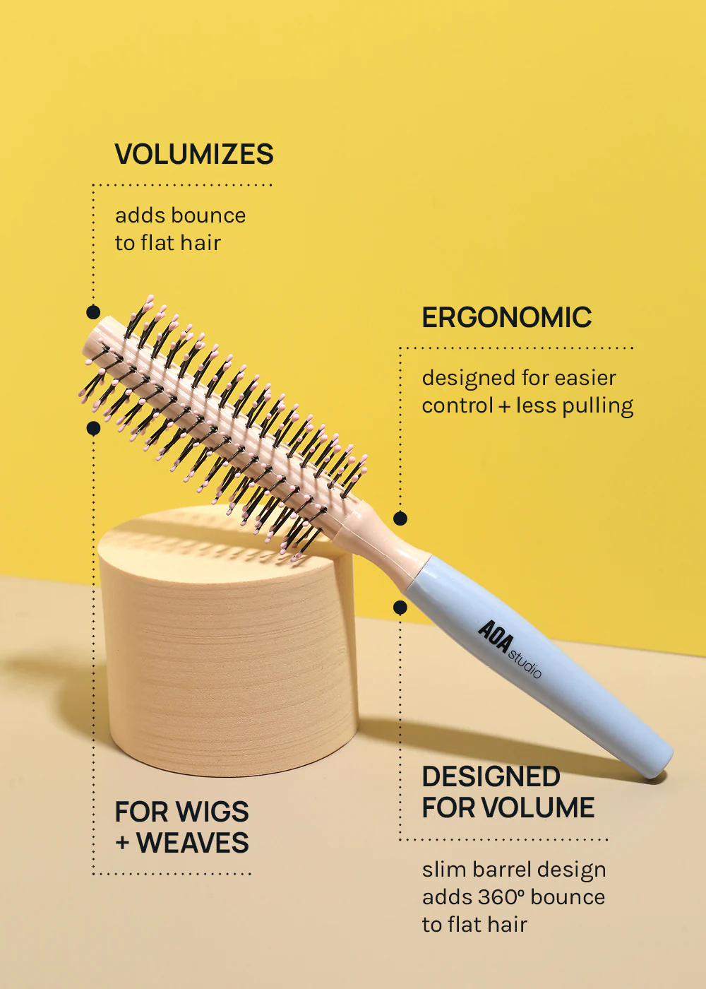 AOA Root Volumizing Brush - Image 3