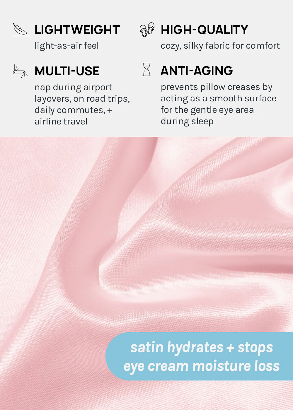 AOA Satin Sleeping Mask - Image 4