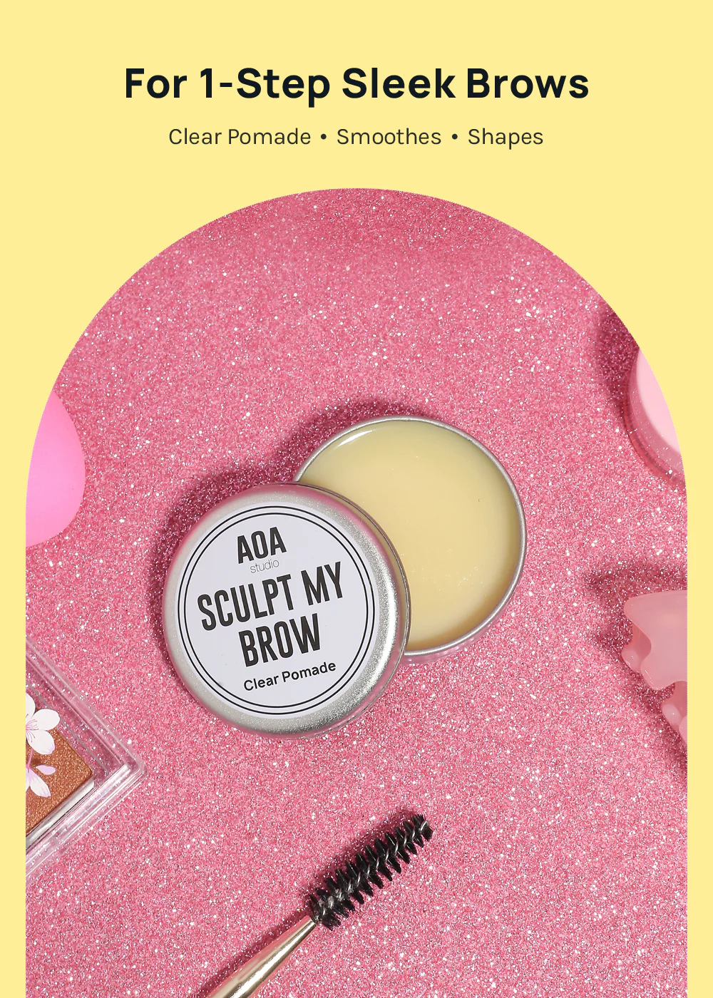 AOA Sculpt My Brow Clear Pomade - Image 2