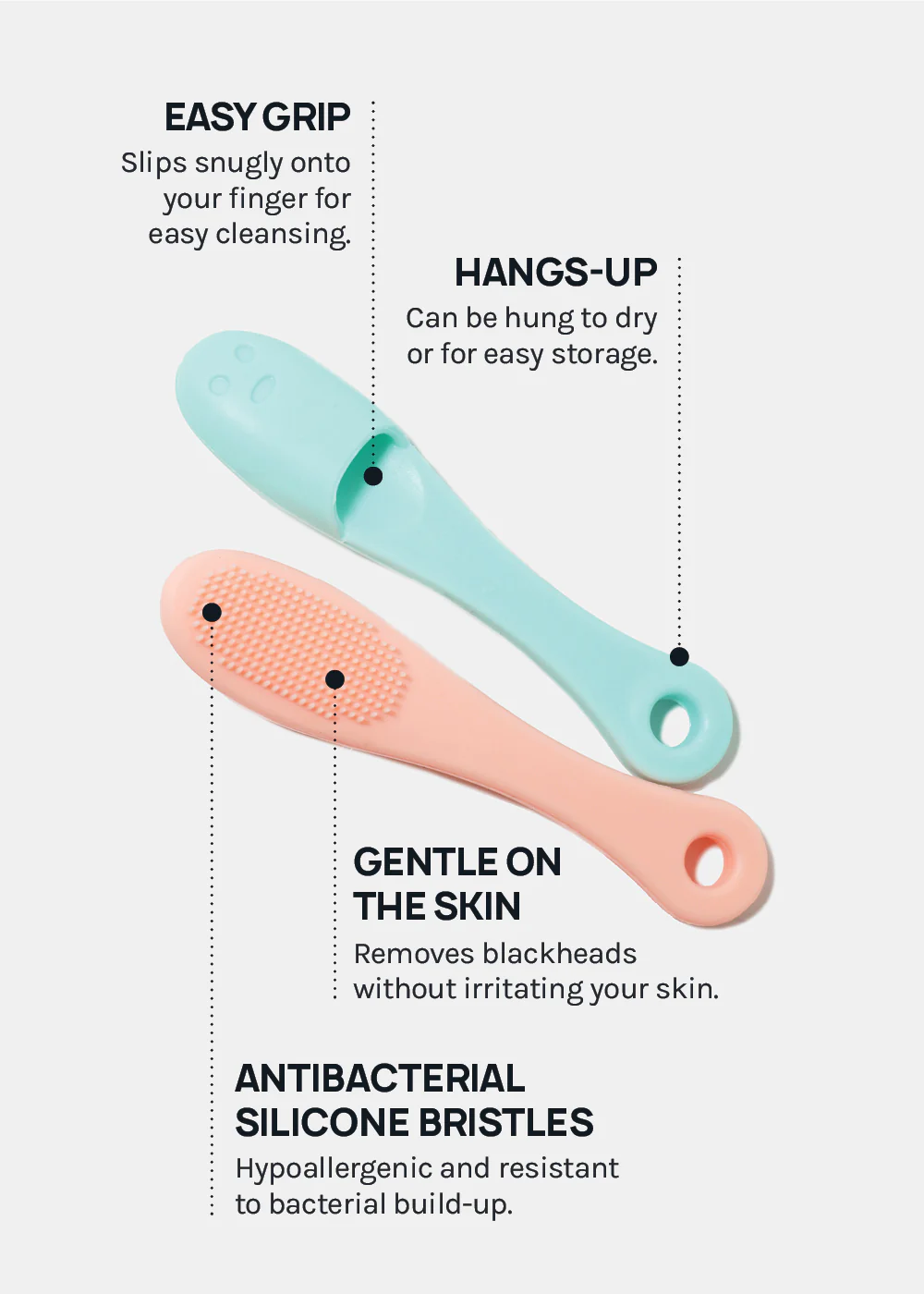AOA Silicone Blackhead Exfoliator - Image 5