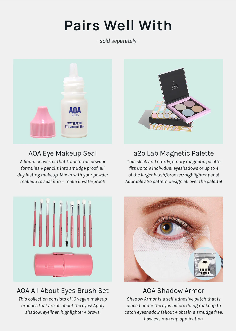 AOA Single Pressed Eyeshadow - Envy - Image 7