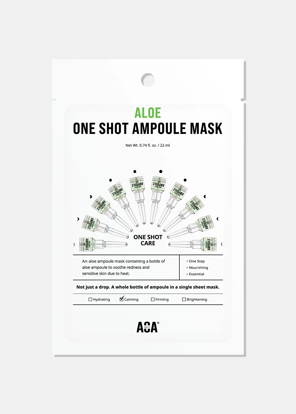 AOA Skin Aloe One Shot Ampoule Mask