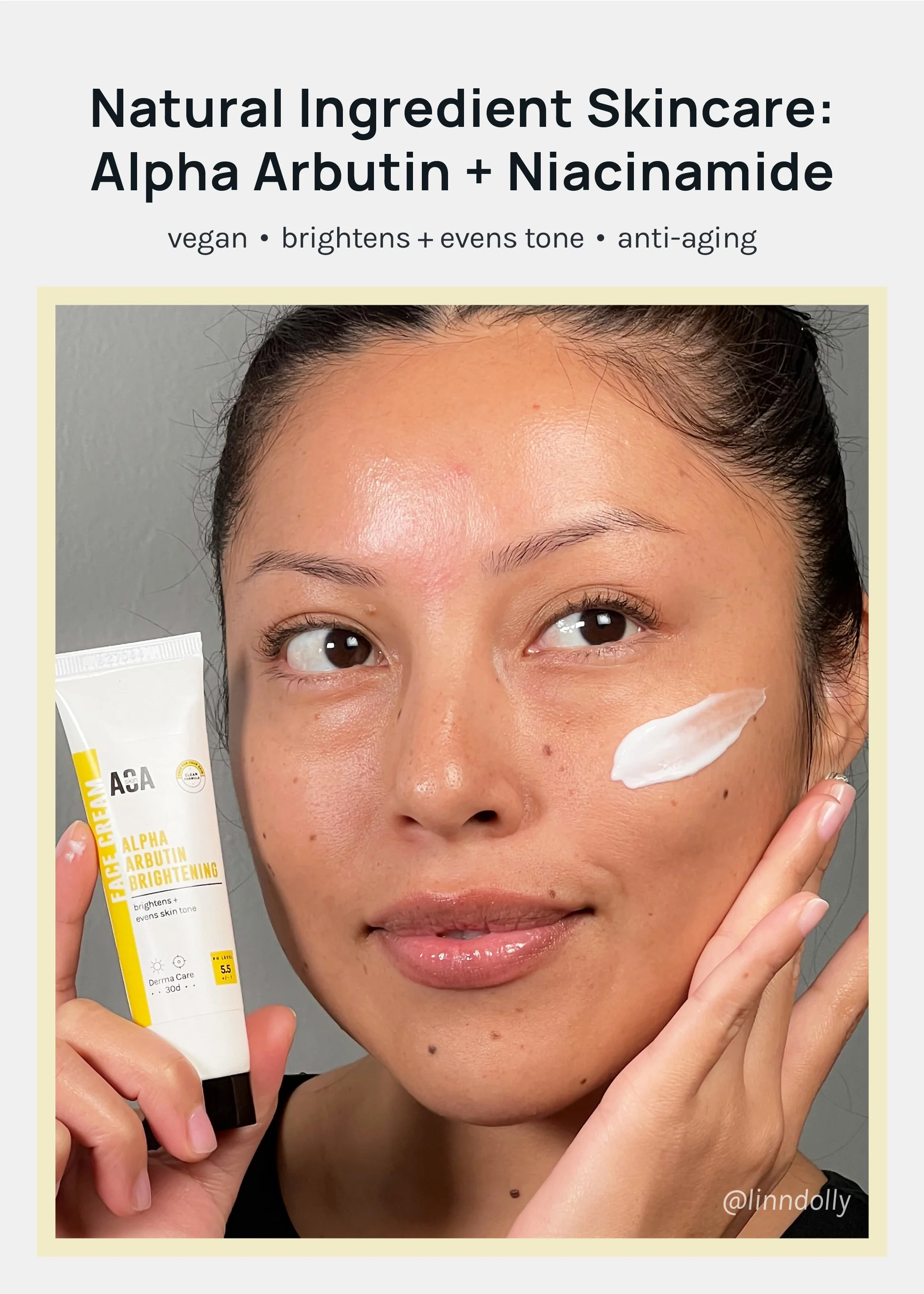 AOA Skin Alpha Alpha Arbutin Brightening Cream - Image 2