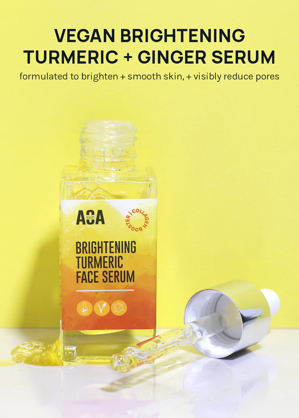 AOA Skin Brightening Turmeric Face Serum - Image 2