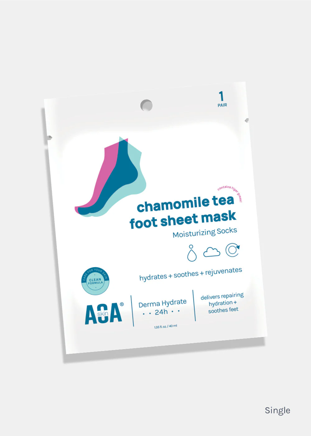 AOA Skin Chamomile Tea Foot Sheet Mask - Image 9