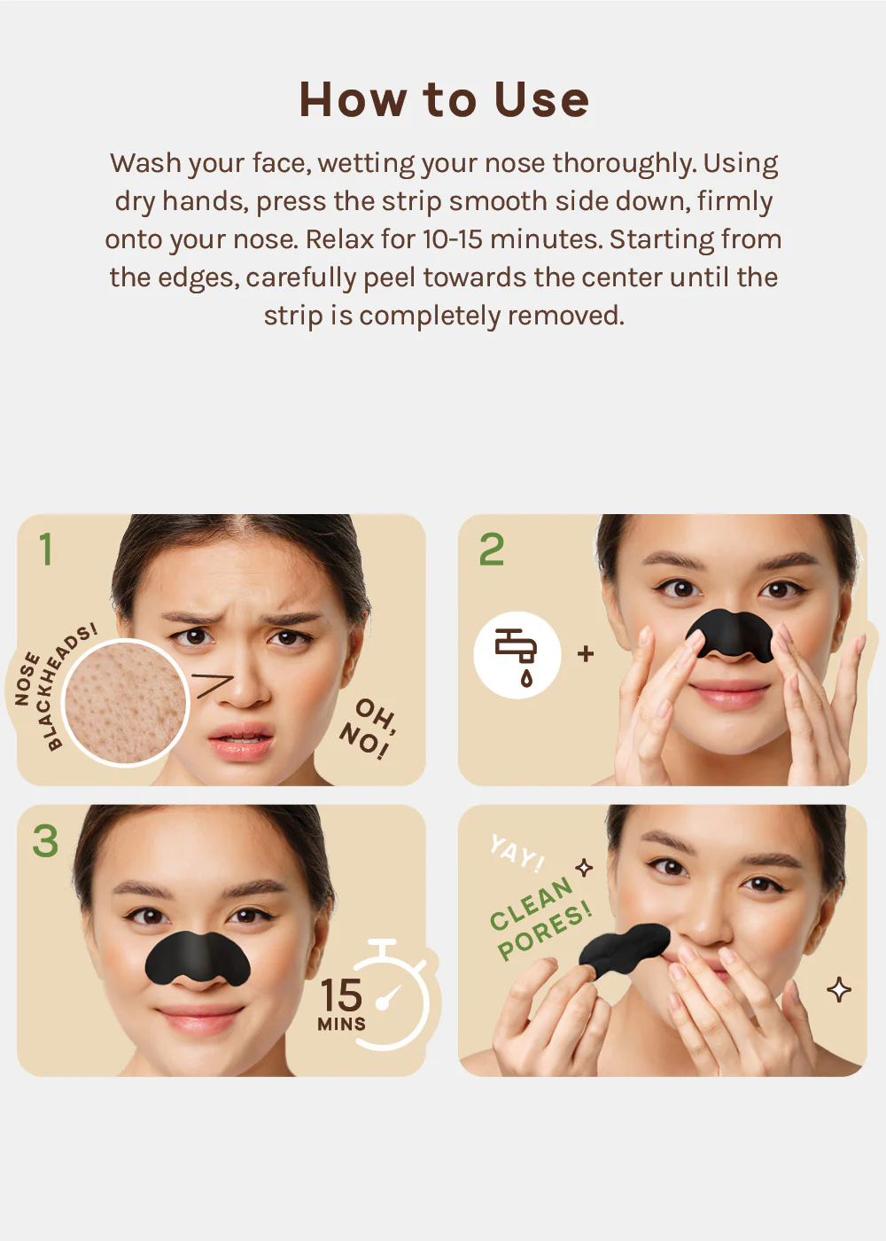 AOA Skin Charcoal Nose Strip - Image 7