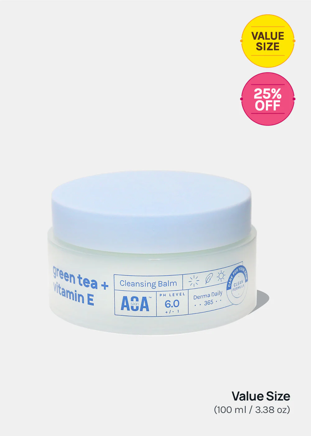 AOA Skin Green Tea + Vitamin E Cleansing Balm - Image 12