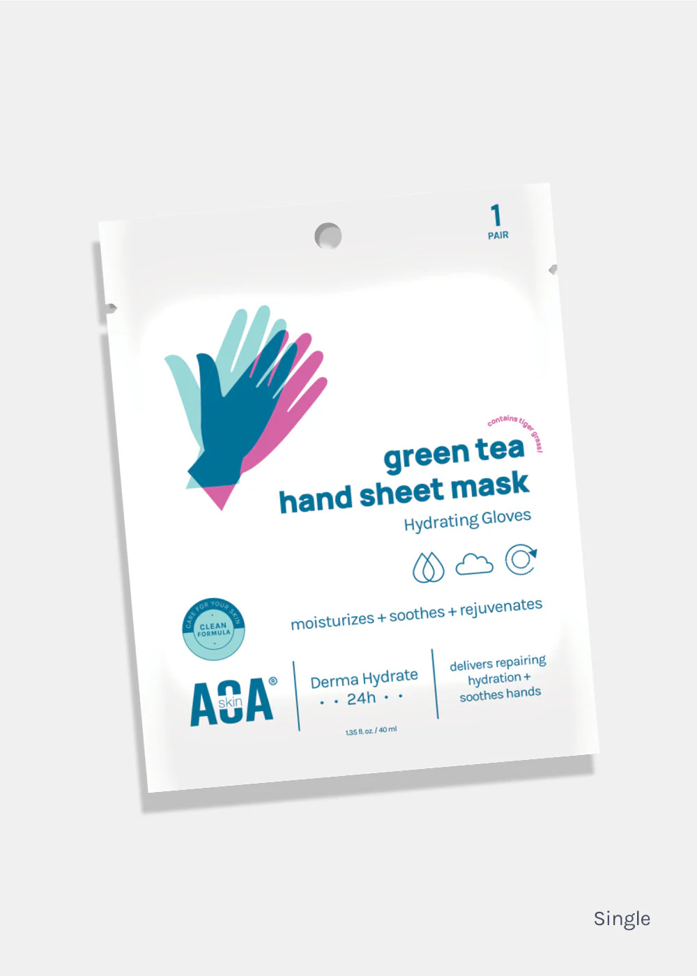 AOA Skin Green Tea Hand Sheet Mask - Image 9