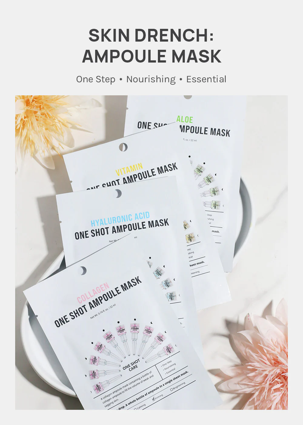 AOA Skin Hyaluronic Acid One Shot Ampoule Mask - Image 3