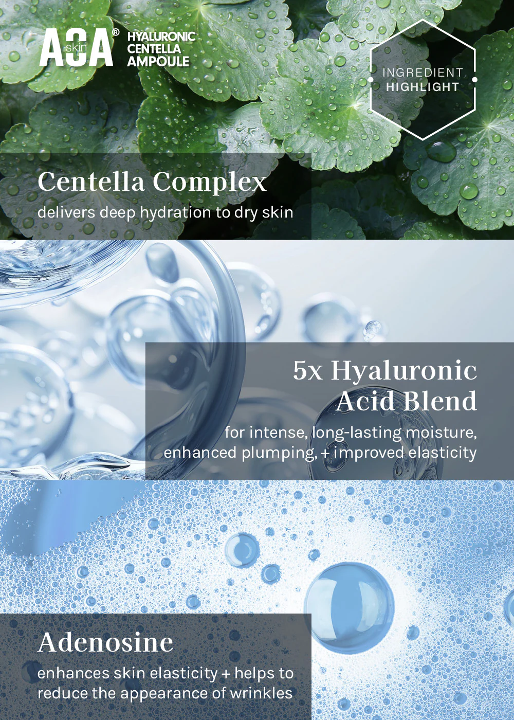 AOA Skin Hyaluronic Centella Ampoule - Image 4