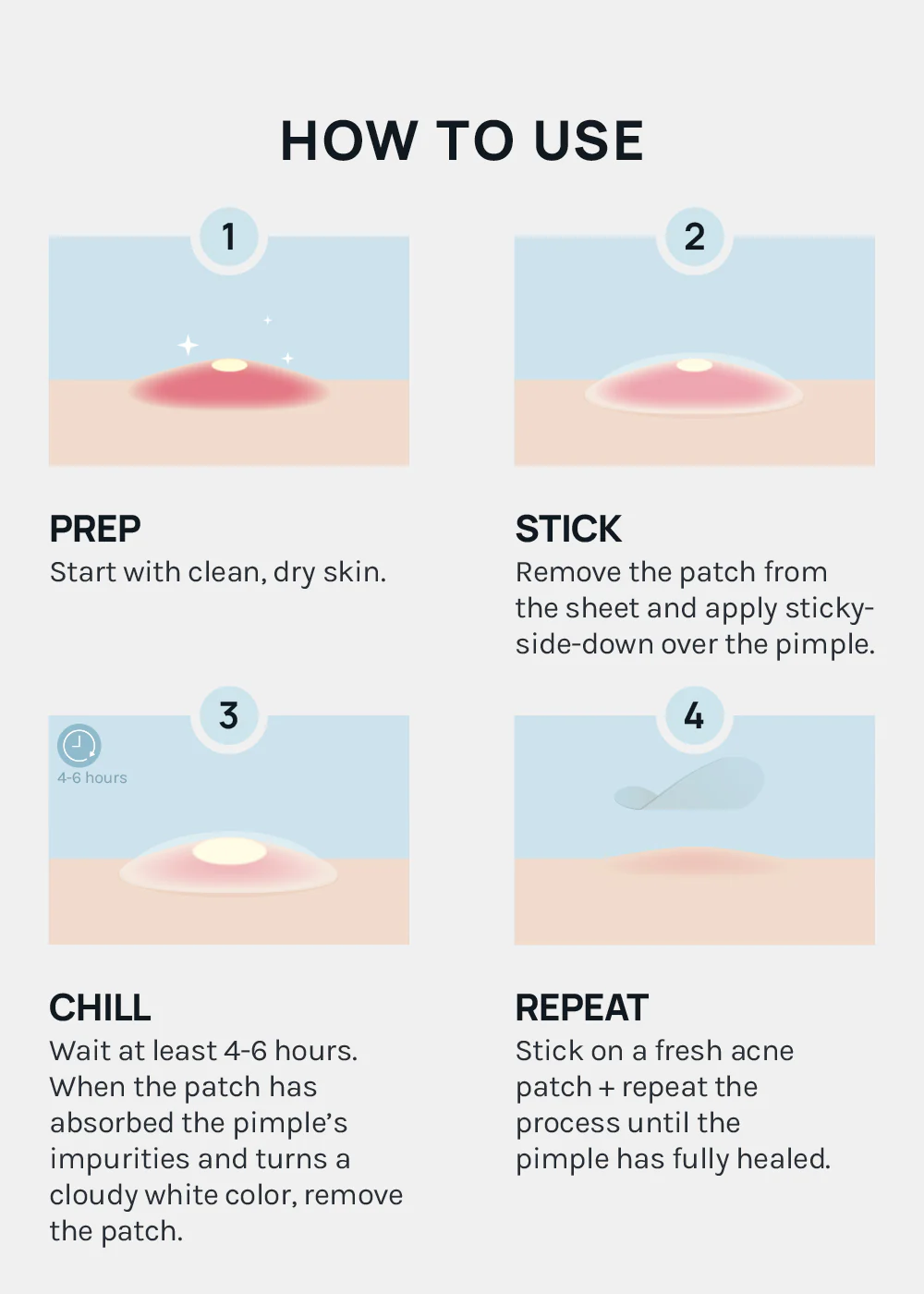 AOA Skin Invisible Acne Patches - 6 Sheets - Image 7