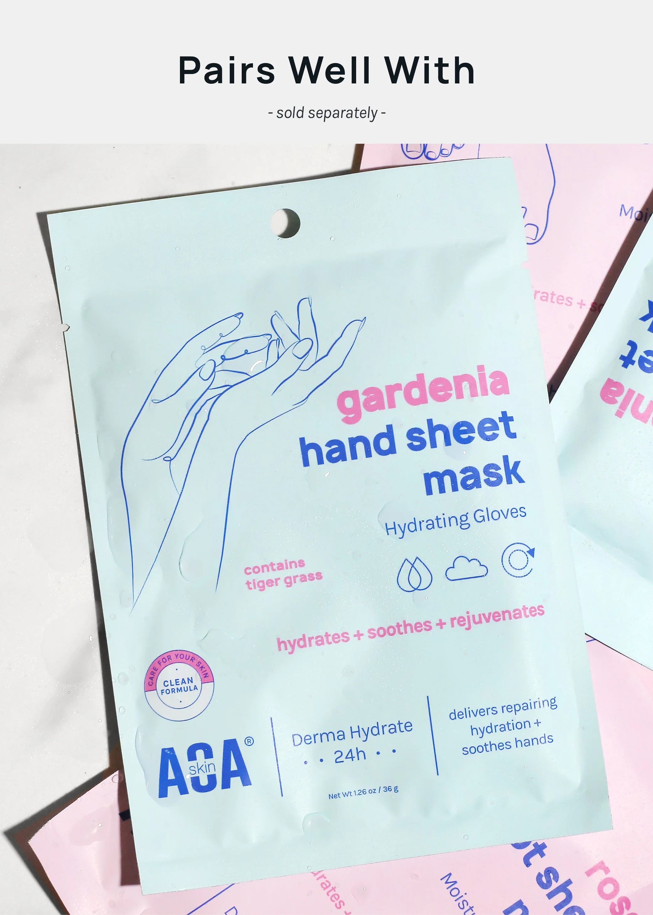 AOA Skin Rose Foot Sheet Mask - Image 7