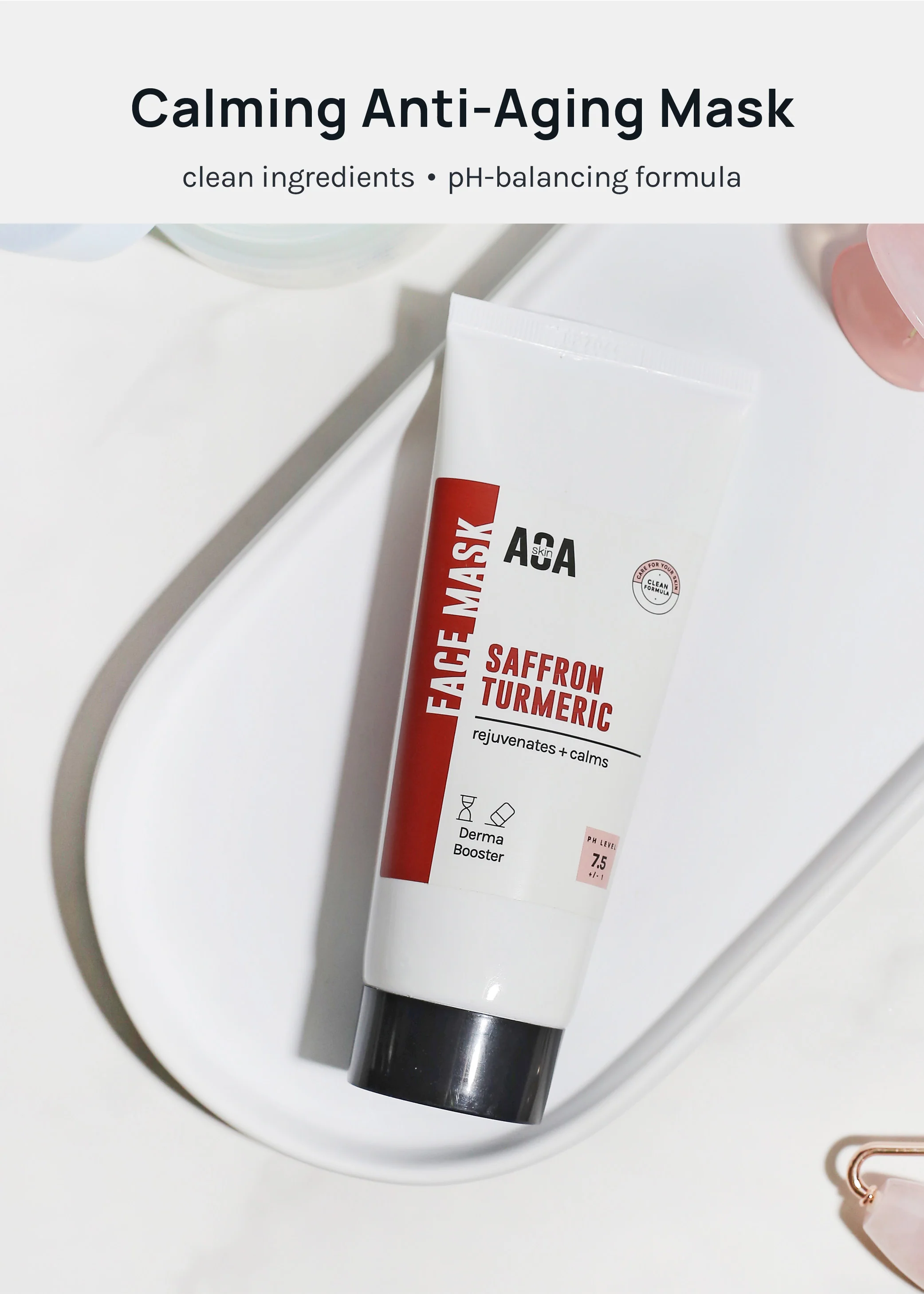 AOA Skin Saffron + Turmeric Face Mask - Image 3