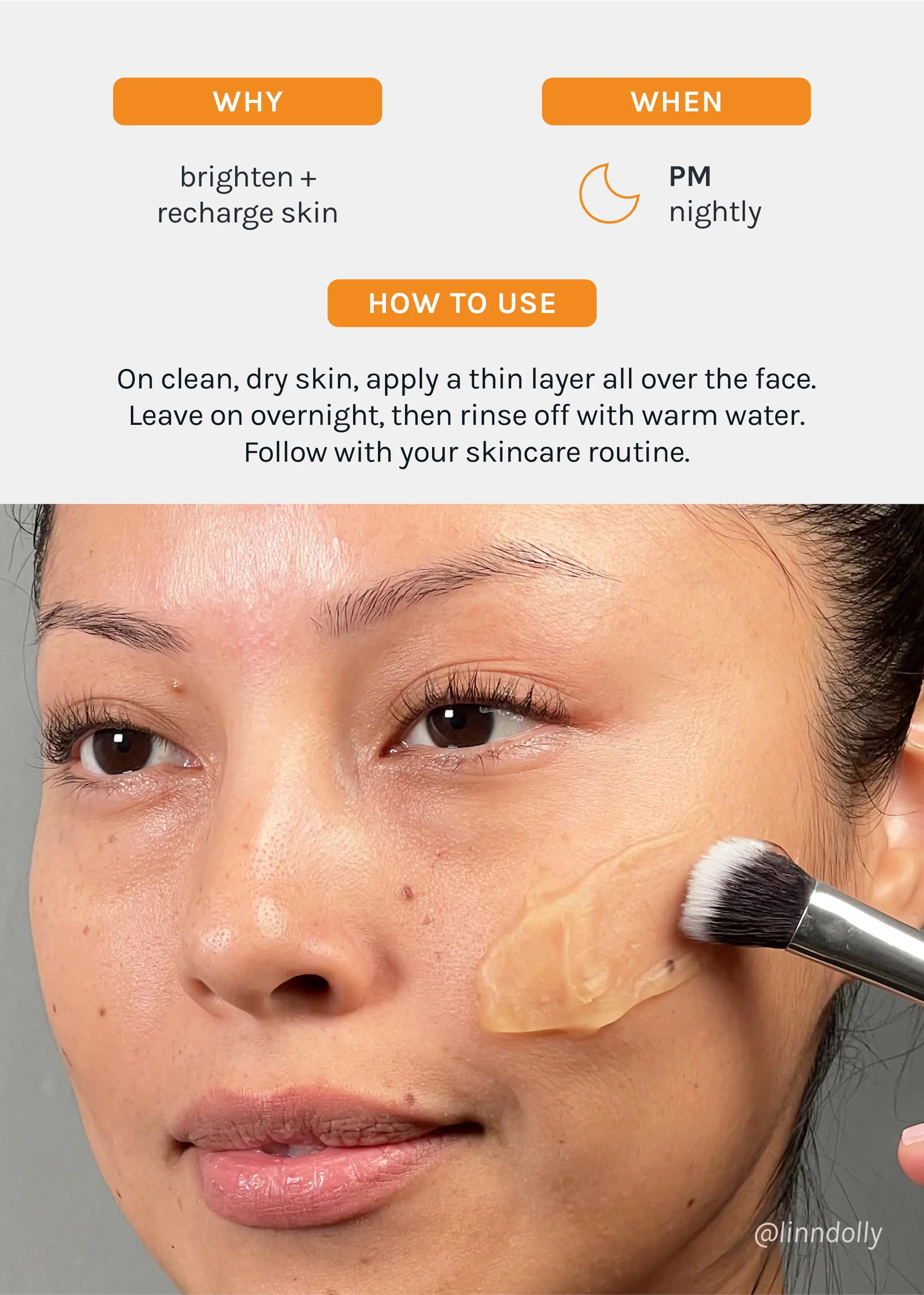 AOA Skin Vitamin C Sleeping Face Mask - Image 7