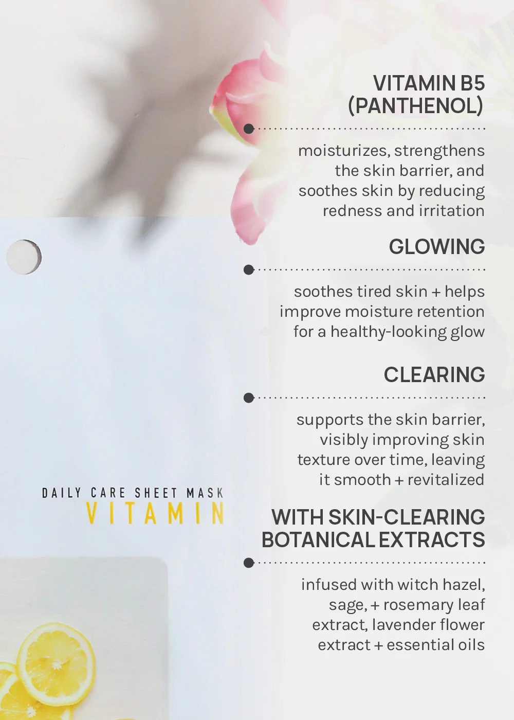 AOA Skin Vitamin Daily Care Sheet Mask - Image 4
