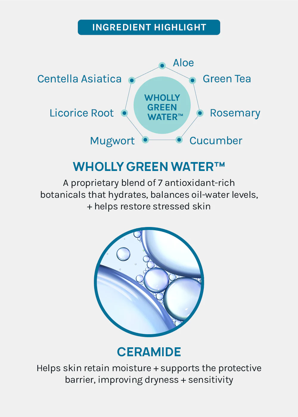 AOA Skin Wholly Green Water + Ceramide Sheet Mask - Image 6