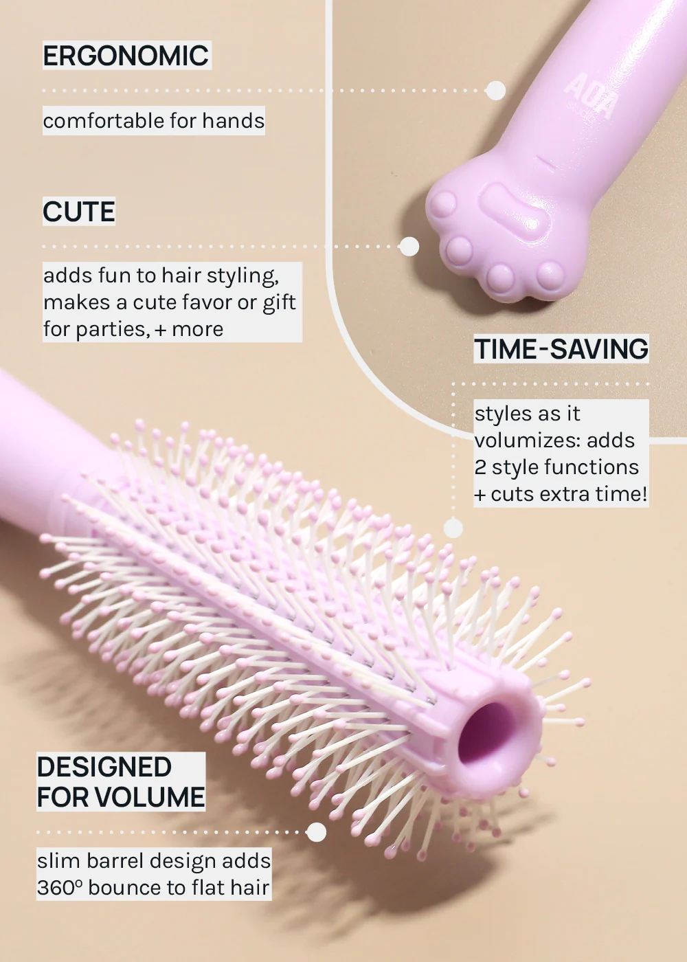 AOA Slim Barrel Brush - Image 3