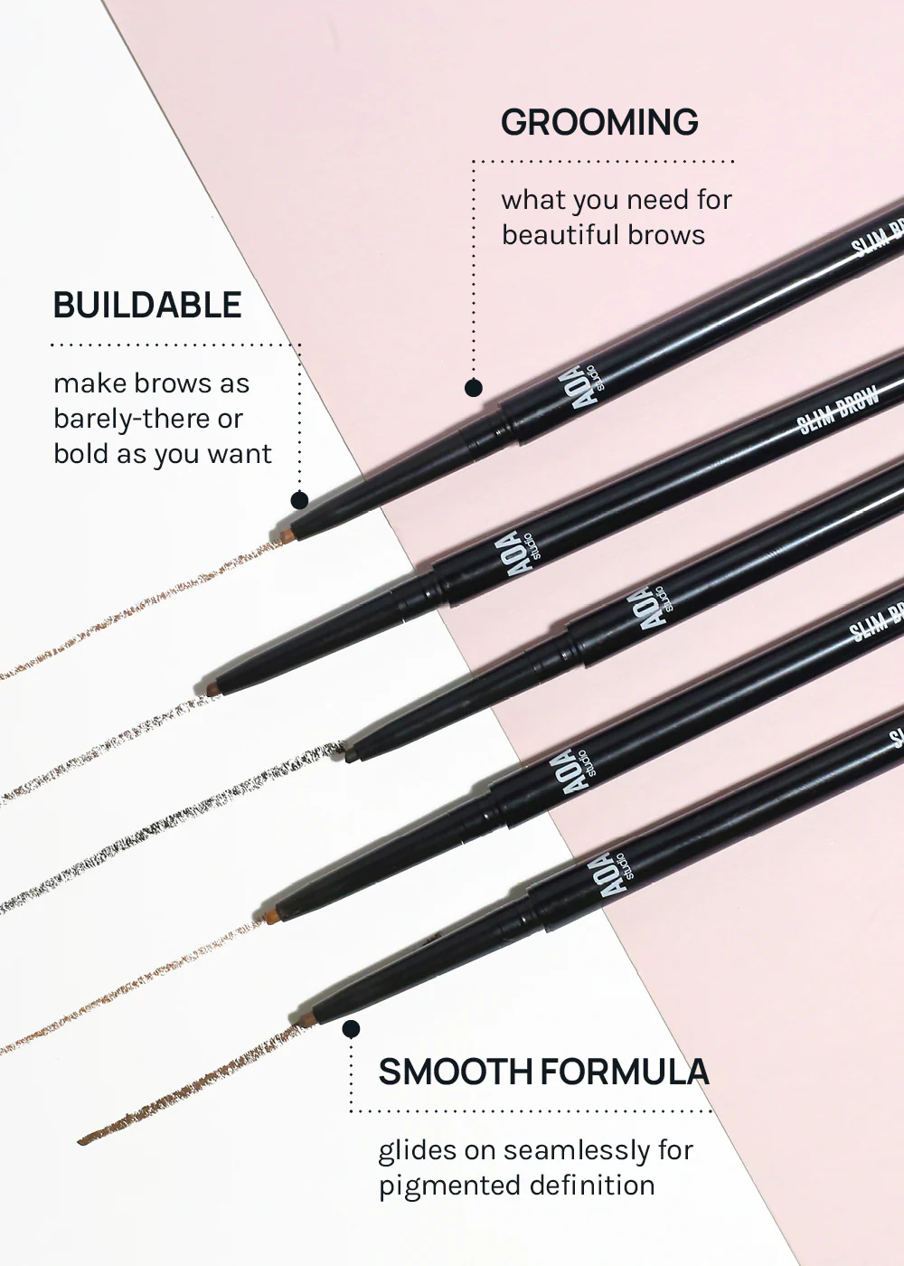 AOA Slim Brow Pencil - Image 6