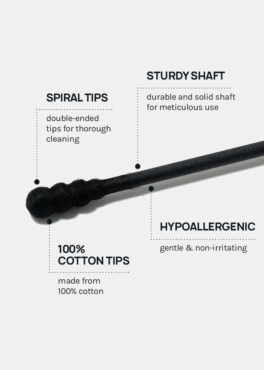 AOA Spiral Tip Cotton Swabs - Image 6