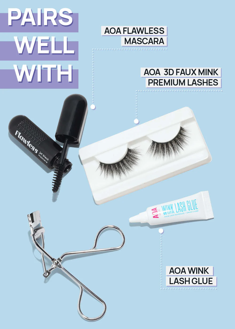 AOA Stainless Steel Eyelash Curler - Image 5