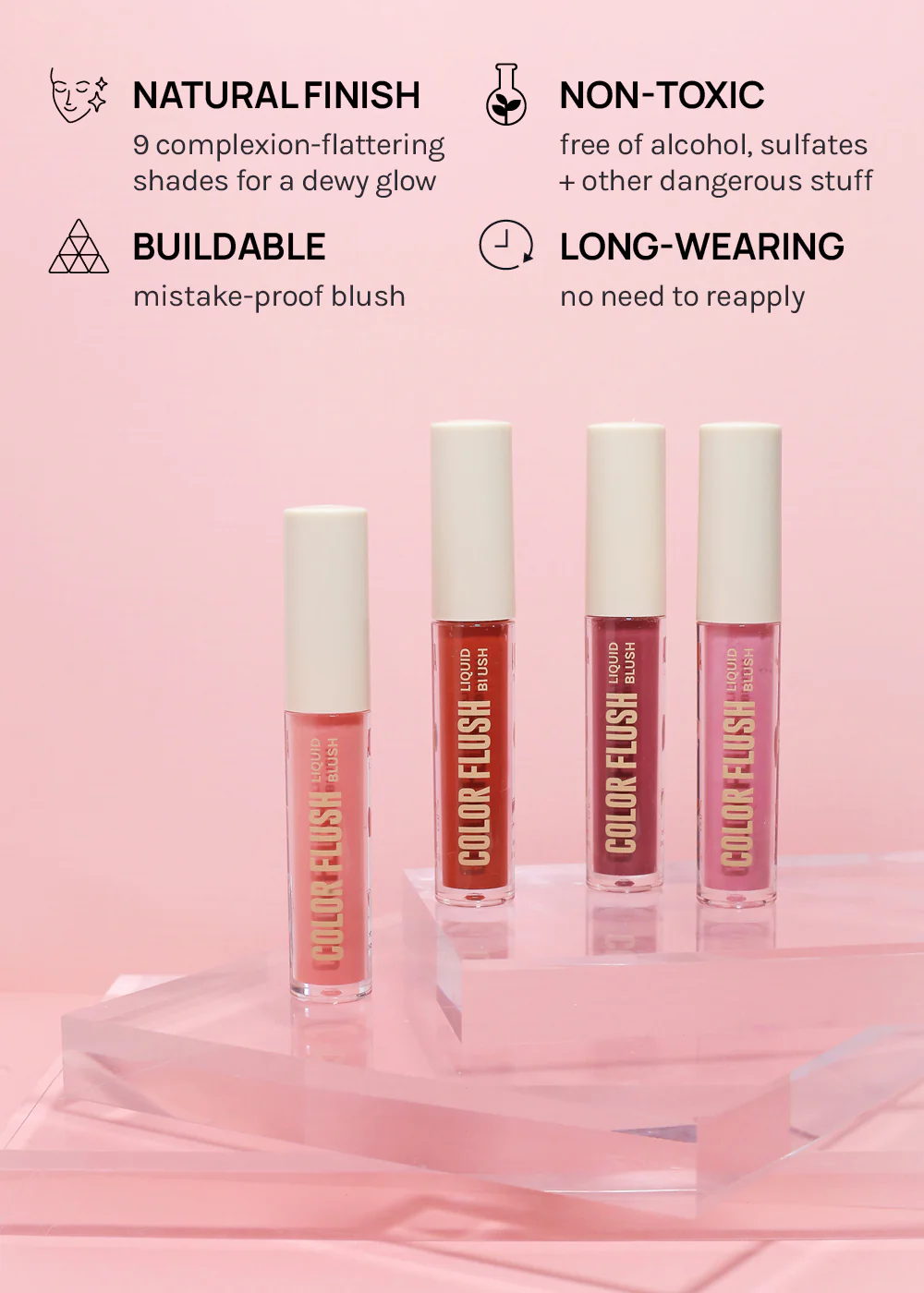 AOA Studio Color Flush Liquid Blush - Image 3