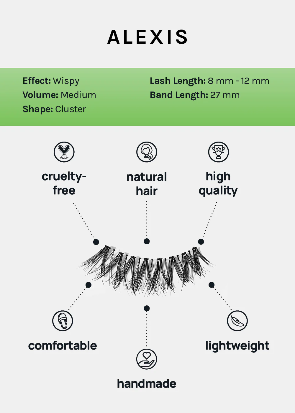 AOA Studio Eyelashes - Alexis - Image 3