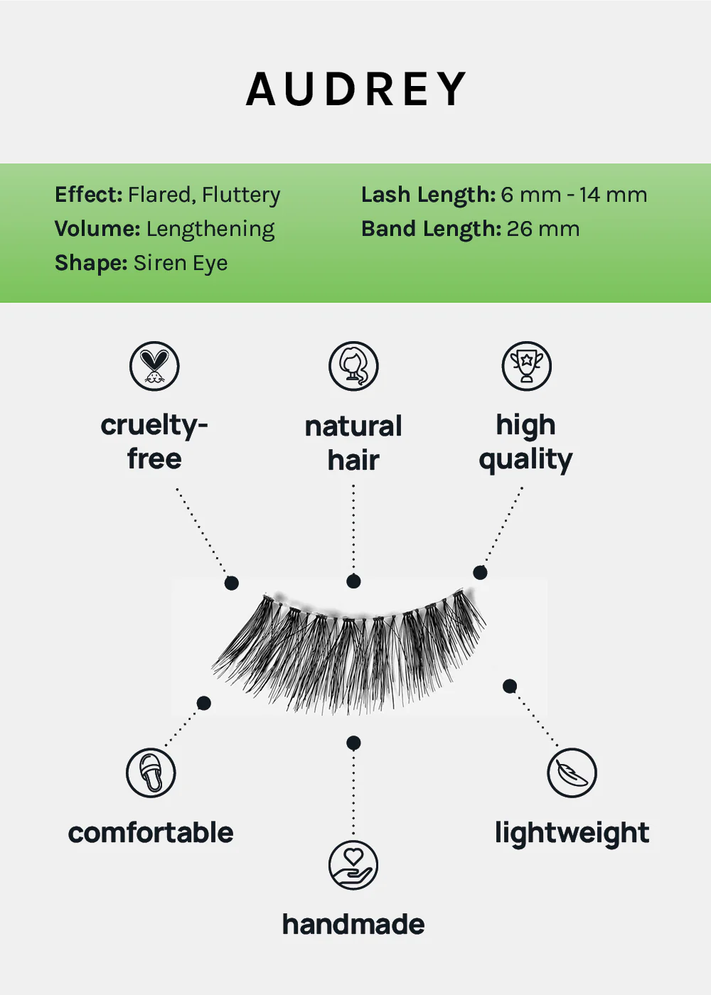 AOA Studio Eyelashes - Audrey - Image 3