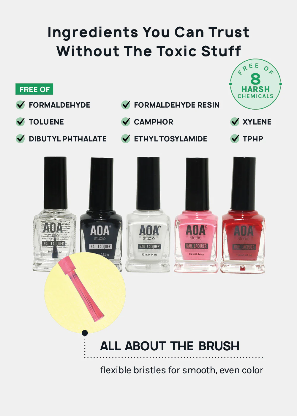 AOA Studio Nail Polish- The Basics - Image 4