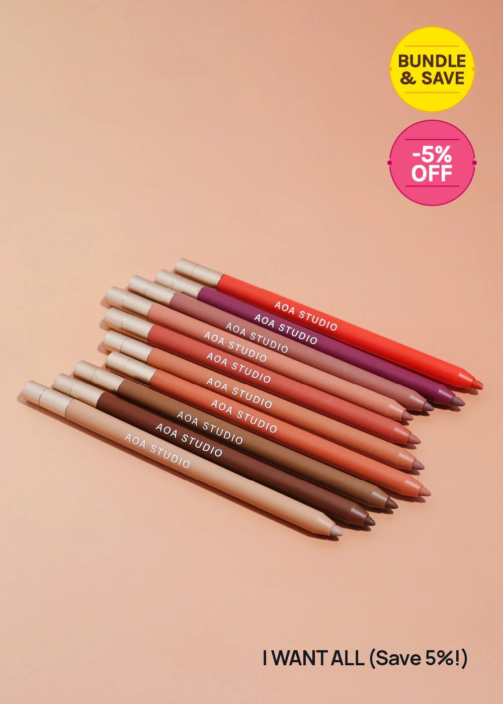 AOA Studio Waterproof Lip Liner - Image 16
