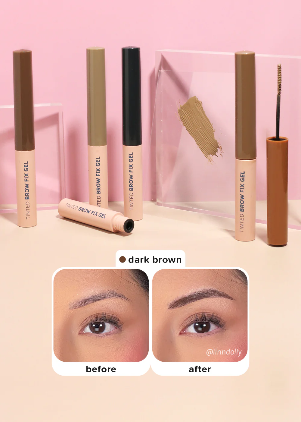 AOA Tinted Brow Fix Gel