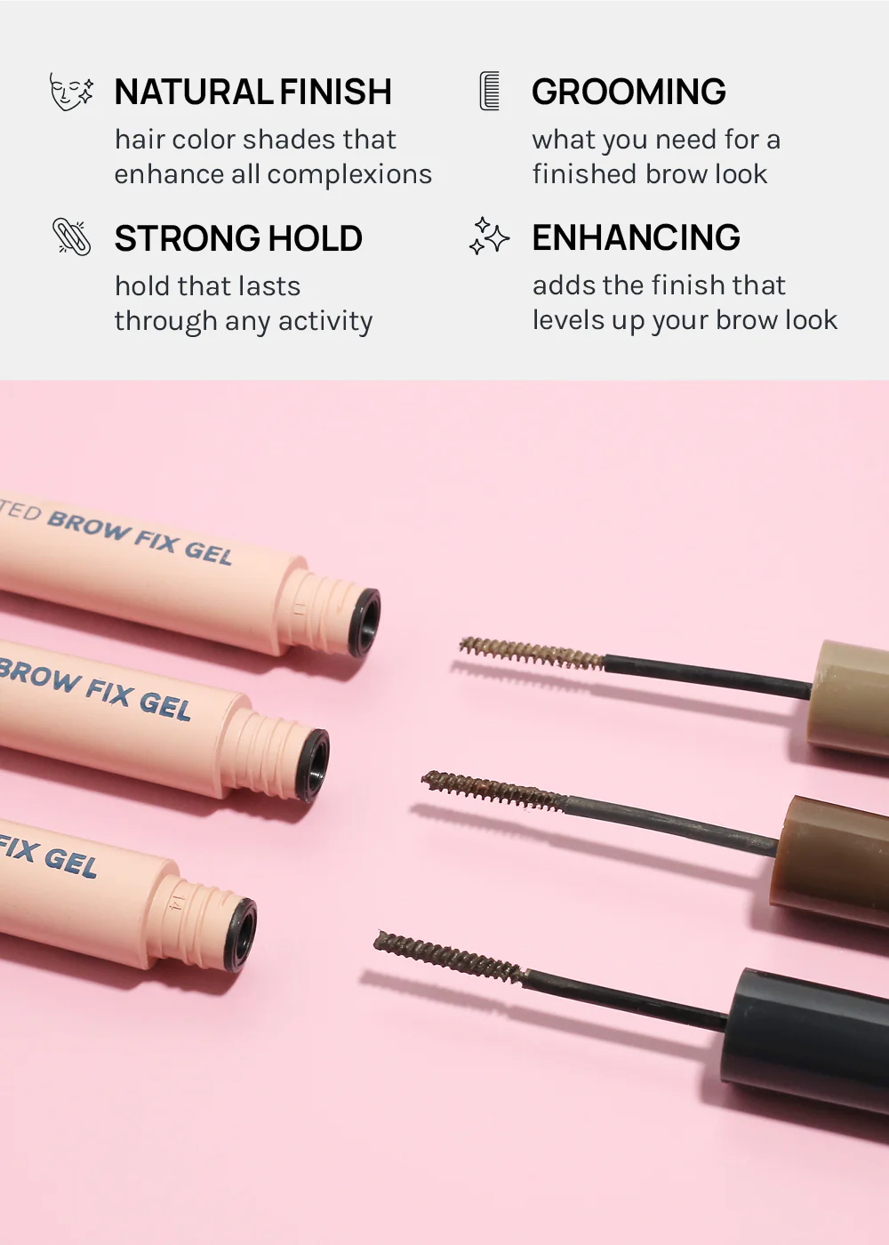 AOA Tinted Brow Fix Gel - Image 4