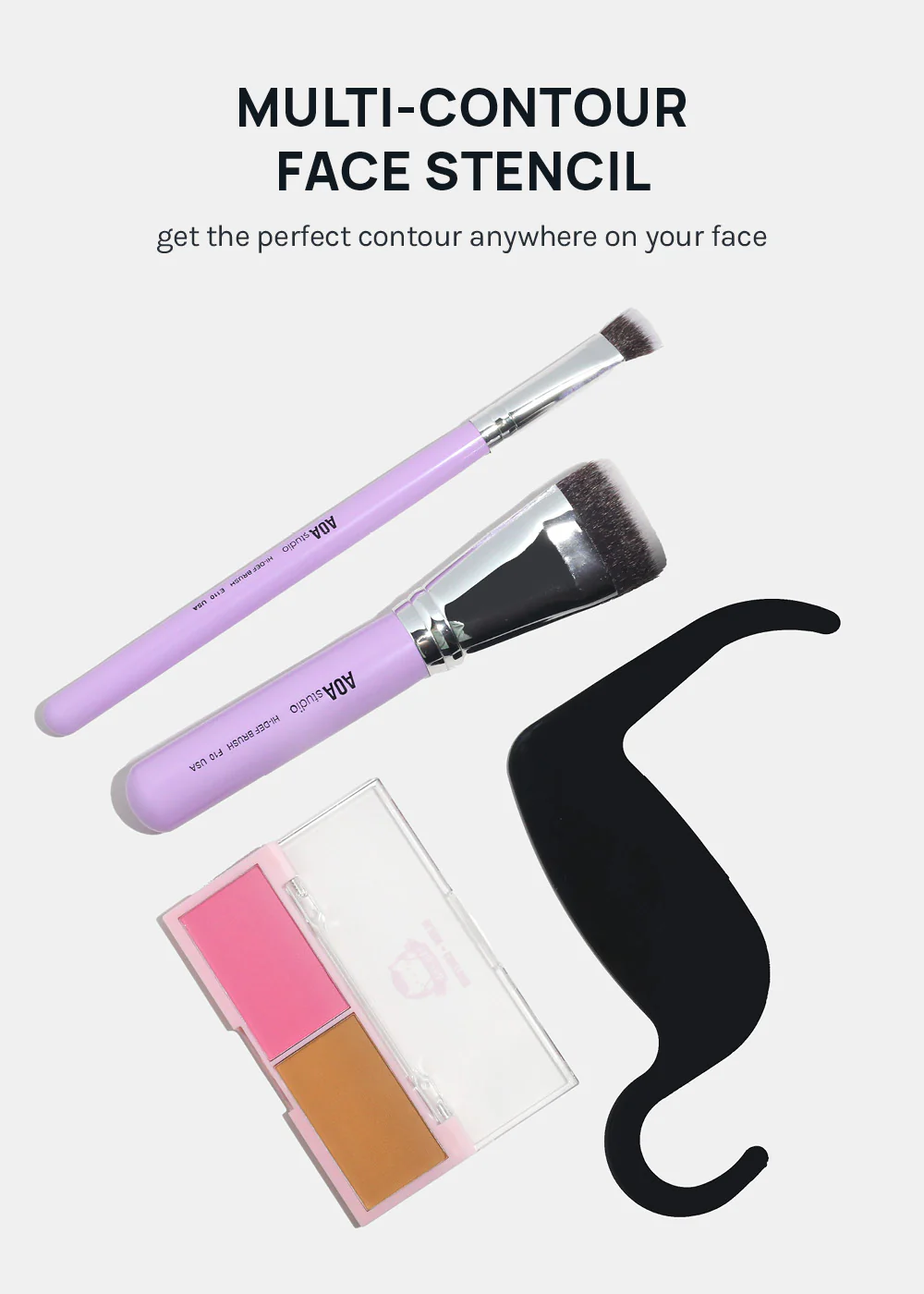 AOA Total Contour Face Stencil - Image 3